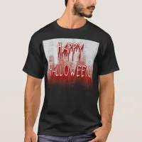 Suffering Happy Halloween Blood Stained Mens Tee