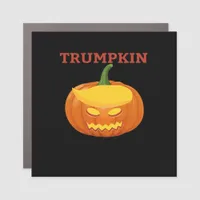 Trumpkin Jack-O-Lantern Classic Car Magnet