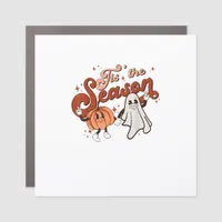 Tis The Season Funny Halloween Costume Car Magnet