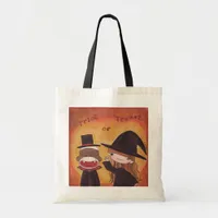 Sock Monkey Trik or Treat? Tote Bag