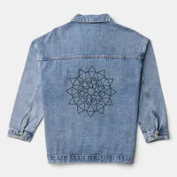 Jacket - Simple Mandala Design to Color 