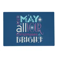 Bright Christmas Typography ID264 Placemat