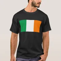 Irish Flag with Rainbow Shamrock T-Shirt