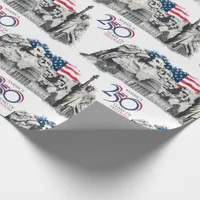 250 years of Freedom USA Independence Wrapping Paper