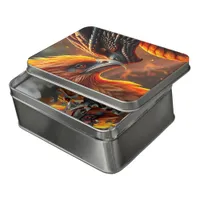 Eye to Eye with a Phoenix and a Dragon Jigsaw Puzzle