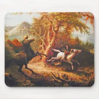 Headless Horseman Pursuing Ichabod Crane Mouse Pad