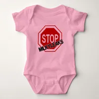 Stop the Leaks : MilkyLeaks Baby Bodysuit