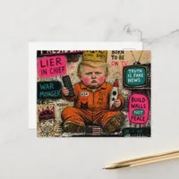 The Funny Toddler President Postcard