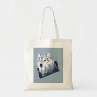 Forest Wolf Tote Bag