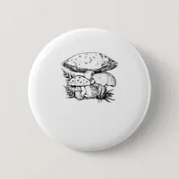 Cute Cottagecore Aesthetic Mushroom Fungi Goblinco Button