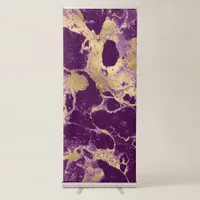 Purple-gold banner