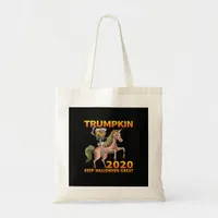 Trumpkin Keep Halloween Great Pumpkin   Tote Bag