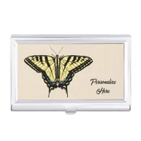 Southwestern Yellow Swallowtail Butterfly  Business Card Case