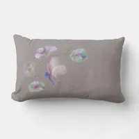 Life is but flowers  lumbar pillow