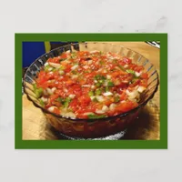 Freshly Made Salsa Postcard