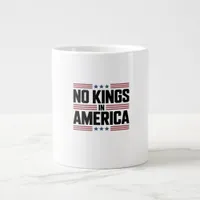 No Kings In America USA Creative Style Giant Coffee Mug
