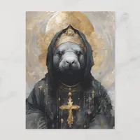 Manatee Nun Postcard