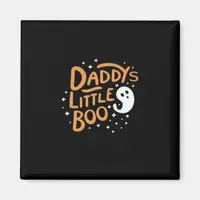 Daddy’s Little Boo, Happy Halloween Magnet
