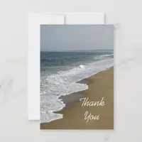 Beach Flat Thank You Note Card
