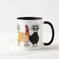 Funny Chickens Coffee Mug