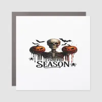 Halloween Skull Skeleton Car Magnet