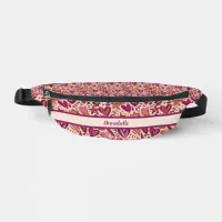 Cute Girly Hearts and Stars Fanny Pack