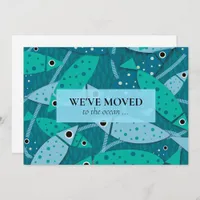 New Address Tropical Fish Pattern  Announcement