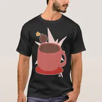  Fun Cocoa Bomb Hot Chocolate Art  T-Shirt