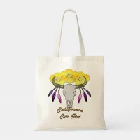 California Boho Cowgirl Tote Bag