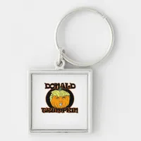 Donald  Halloween Costume Trumpkin Keychain