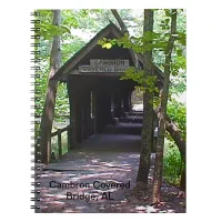 Cambron Covered Bridge, Madison County, Alabama Notebook