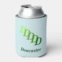 Can Cooler - Name with Initials (green)