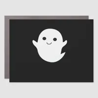 Cute Little Boo Fitted Car Magnet