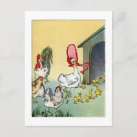 Vintage Poultry Postcard