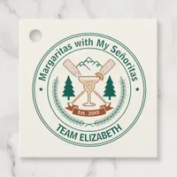 Customizable Social Club Camp Bachelorette Weekend Favor Tags