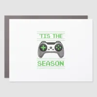 Tis The Season Video Games Christmas Xmas Gamer Car Magnet