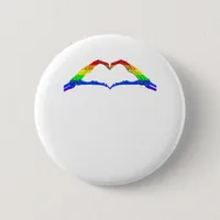 Bone Hands Heart Classic Button