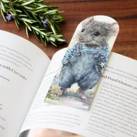 Adorable Mouse in Denim Bookmarks