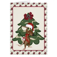 Christmas Mouse Card