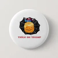 Trick Or Halloween Scary Clown Button
