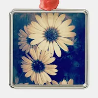 Flowers Metal Ornament