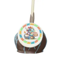 Dragon Themed Boy's Birthday Party Cake Pops