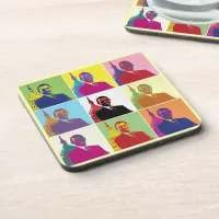 President Obama Pop Art Beverage Coaster