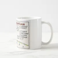 Vintage Vacation Humor Rabbit Coffee Mug