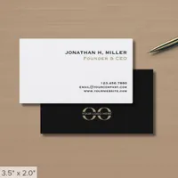 Simple Minimal Classic Business Card