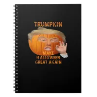 Trumpkin Pumpkin Make Halloween Great Again  Notebook