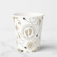 Travel Adventure Baby Shower Paper Cups