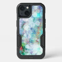 Blue, Orange, Yellow, White Abstract Art     iPhone 13 Case