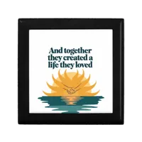 Together they created a life they love gift box