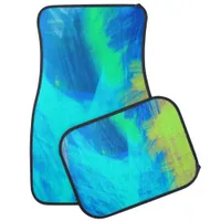 Abstract Beach Colors Car Floor Mat